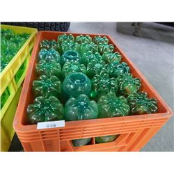 CRATE OF HOME BREW BEER BOTTLES