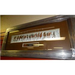 FRAMED PRINT - TWO INDIAN HORSES - BEV DOOLOTTLE - GALLERY ESTIMATE - $625