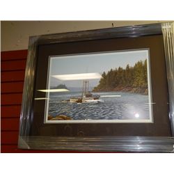 FRAMED LIMITED EDITION PRINT - THROUGH THE CHANNEL - DEANNA BLEVINS - GALLERY ESTIMATE - $575
