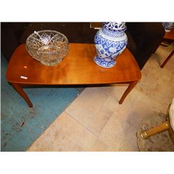 TEAK MID CENTRY MODERN COFFEE TABLE SET - 3PC