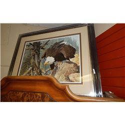 FRAMED LIMITED EDITION PRINT - THE MONARCH IS ALIVE - CARL BRENDER - GALLERY ESTIMATE - $1125