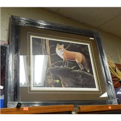 FRAMED LIMITED EDITION PRINT - PRINCE OF THE FOREST - GLENN OLSON -GALLERY ESTIMATE - $725