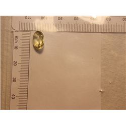 OVAL CUT CITRINE GEMSTONE