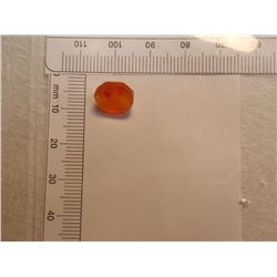 PRINCESS CUT FIRE OPAL GEMSTONE
