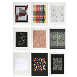 Anni Albers, Connections 1925 - 1983 Portfolio of Nine Silkscreens