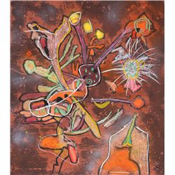 Roberto Matta, New-View from the New Success Suite, Carborundum Etching