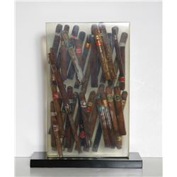 Arman, Waiting to Exhale, Accumulation of Cigars Sculpture