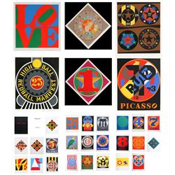 Robert Indiana, The American Dream, Portfolio Suite of 30 Serigraphs