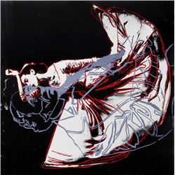 Andy Warhol, Martha Graham: Lamentation, Letter to the World (The Kick), Two Sided Screenprint