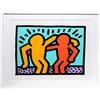Image 1 : Keith Haring, Best Buddies, Silkscreen