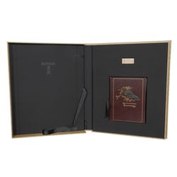 Jonathan Singer, Fine Bonsai: Imperial Edition, Book Portfolio with Stone, 14 Digital Photographs