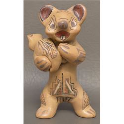 SANTA CLARA POTTERY ANIMAL SIGNED MARGARET AND LUTHER
