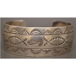 NAVAJO SILVER BRACELET