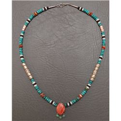PUEBLO NECKLACE AND PENDANT