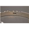 Image 3 : HOPI SILVER RING AND BRACELET SIGNED WITH LOGO