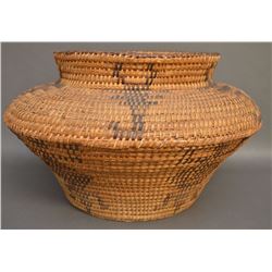 PIMA FIGURED BASKET OLLA
