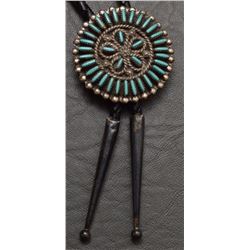 ZUNI PETIT POINT BOLO BY TERRY LONCASION
