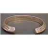 Image 2 : NAVAJO STERLING SILVER QAURD BRACELET BY WAYLON PLUMMER