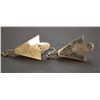 Image 8 : NAVAJO SILVER SQUASH BLOSSOM AND EARRINGS SIGNED LY