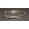 Image 2 : NAVAJO SILVER BRACELET BY TAHE