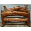 Image 1 : MESQUITE QUEEN SIZE HEAD & FOOT BOARD