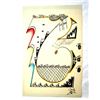 Image 1 : Original 1974 Hopi Pastel & Ink by Daniel Namoki