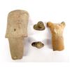 Image 1 : 4 PreColumbian Pottery Oddities