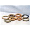 Image 1 : Collection of 8 PreColumbian Pottery Rings