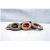 Image 2 : Collection of 8 PreColumbian Pottery Rings