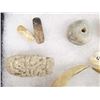 Image 2 : Collection of PreColumbian Bone & Stone Jewelry
