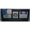 Image 1 : 1975 Apollo-Soyuz Space Mission Commemoration Sterling Silver Proof & Silver From The Trip
