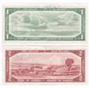 Image 3 : 4 x 1954 Bank Of Canada Bank Notes