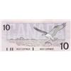 Image 2 : 1989 Bank Of Canada $10 Replacement Bank Note