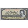 Image 1 : 1954 Bank Of Canada $20 Devil's Face Bank Note - Coyne/Towers - AU 55