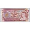 Image 1 : 1974 Bank Of Canada $2 Two Letter Replacement Bank Note - BCS Certified UNC 63