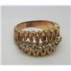 Image 1 : 24 Kt Yellow Gold & Diamond Weave Band - Size 5 3/4 - .13 CTW - Appraised