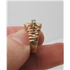 Image 4 : 24 Kt Yellow Gold & Diamond Weave Band - Size 5 3/4 - .13 CTW - Appraised