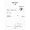 Image 5 : Large 18 Kt White Gold & Diamond Star Burst Brooch - 1.08 CTW - Appraised