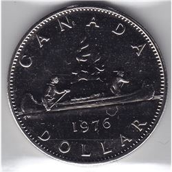 1976 Canada ICCS Graded $1 Dollar Coin - PL 66