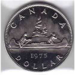 1975 Canada ICCS Graded $1 Dollar Coin - PL 66