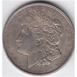 1921 United States Silver Morgan $1 Dollar Coin