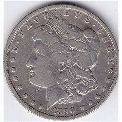 1890 O United States Silver Morgan $1 Dollar Coin - VG 8