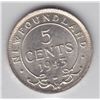 Image 1 : 1943 C Newfoundland Canada ICCS Graded Silver 5-Cent Coin - MS 64