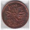 Image 2 : 1945 Canada ICCS Graded Small 1-Cent Penny Coin - MS 63