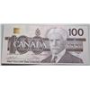 Image 1 : 1988 Bank Of Canada $100 Bank Note - Clear BPN - UNC
