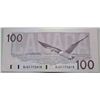 Image 2 : 1988 Bank Of Canada $100 Bank Note - Clear BPN - UNC