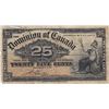 Image 1 : 1923 Dominion Of Canada Twenty-Five Cents Note (Shinplaster)
