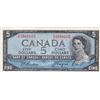 Image 1 : 1954 Bank Of Canada Devil's Face $5 Bank Note