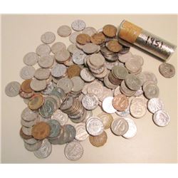 206 Canadian Nickels - King George VI (1937-1951) - From Safety Deposit Box
