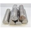 Image 1 : 6 Rolls (Or Partial Rolls) Of Canadian Nickels From The 1940's